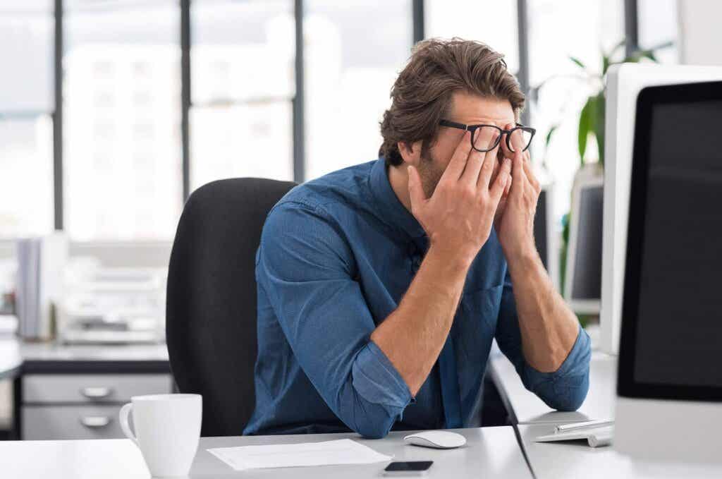 man thinking how work changes your personality