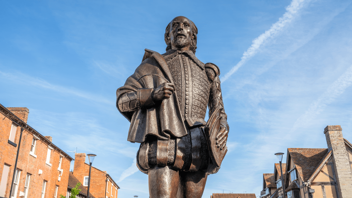 Estatua de William Shakespeare