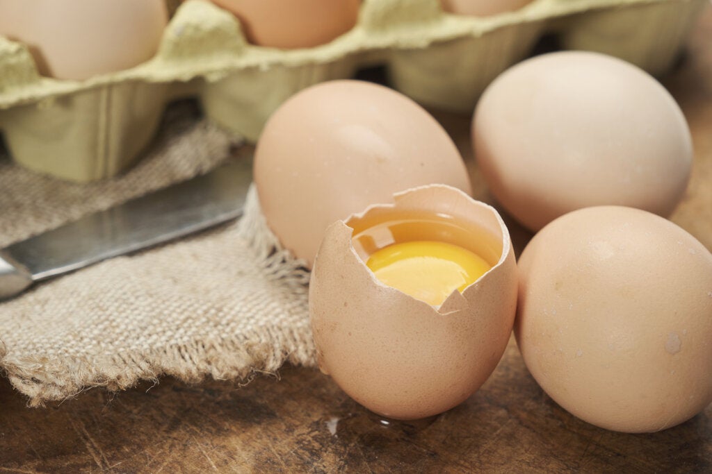 Los huevos están entre los alimentos para mejorar el humor