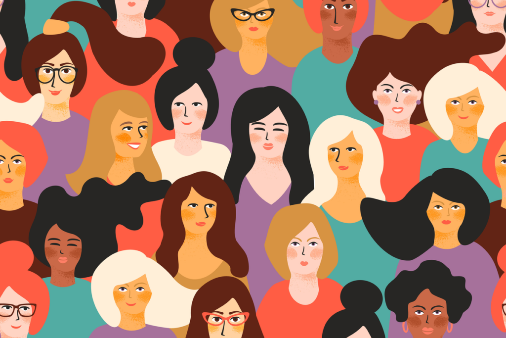 Mulheres entre 40 e 50 anos