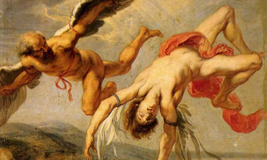 The fall of Icarus