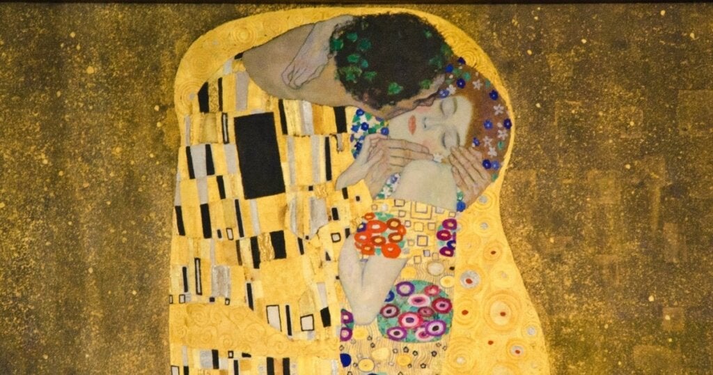 Cuadro El beso de Gustav Klimt
