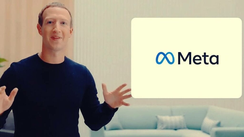 Mark Zuckerberg apresentando o metaverso