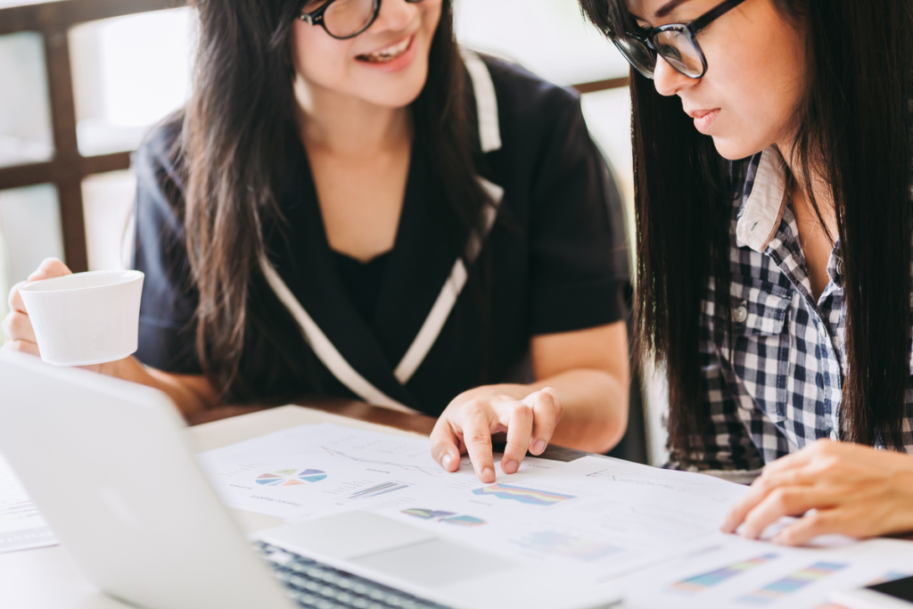 women talking about how to be more convincing