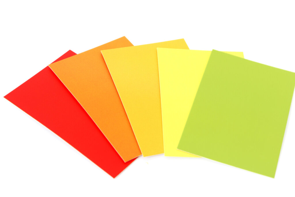 Cartes de couleur