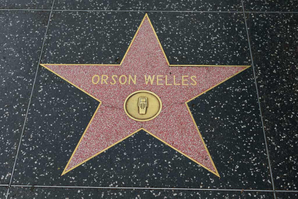 Estrella de Orson Welles en Hollywood