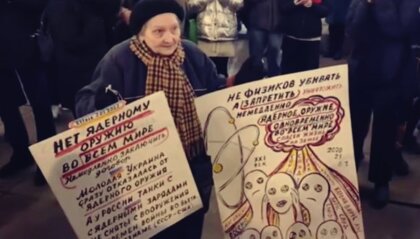 Yelena Osipova, la superviviente de Leningrado que se manifestaba por la paz