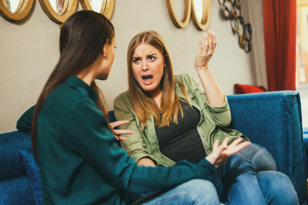 friends arguing