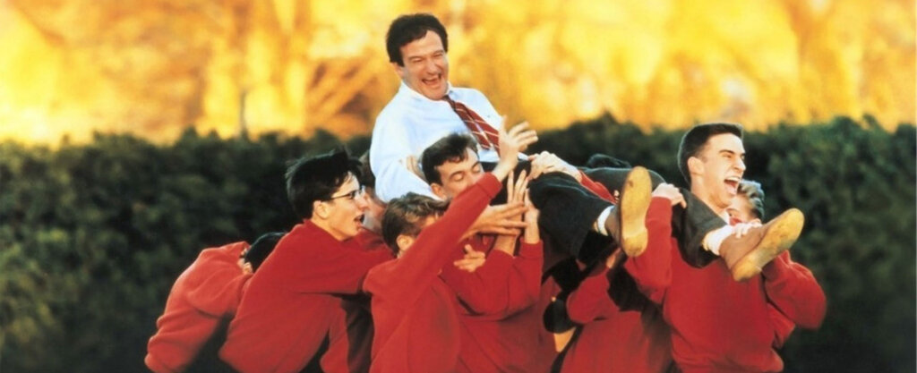 Scene uit Dead Poets Society