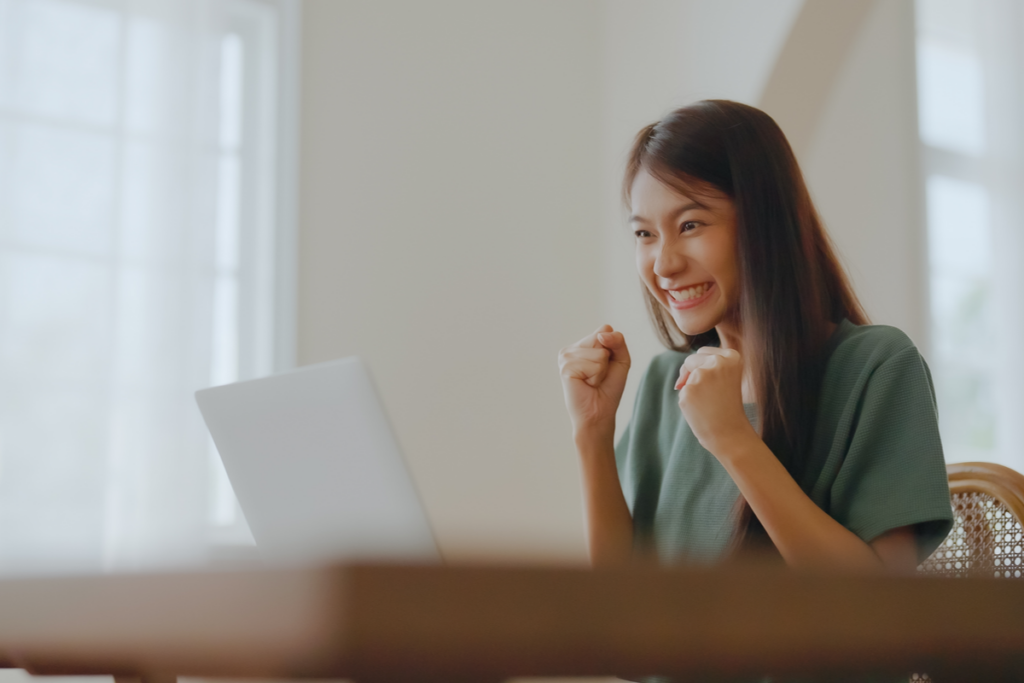 Récompenser une femme motivée