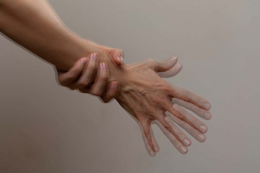 Trillende handen