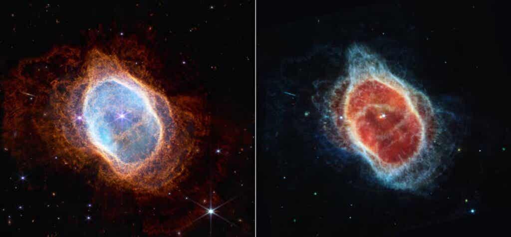 Nebulosas, imagen del telescopio James Webb