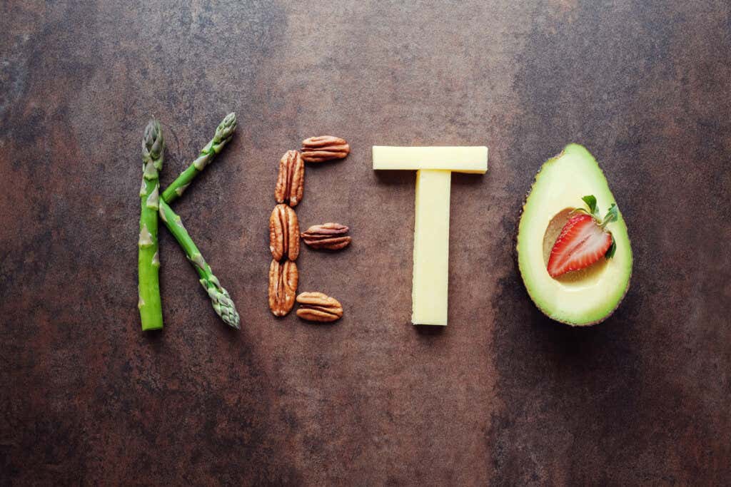 Pokarmy tworzące słowo keto
