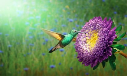 La leyenda maya del colibrí, el mensajero de los dioses