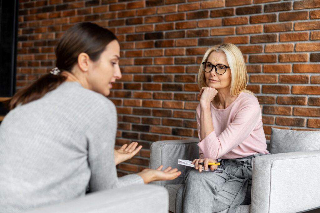 Patient en thérapie symbolisant comment les narcissiques peuvent nous rendre malades