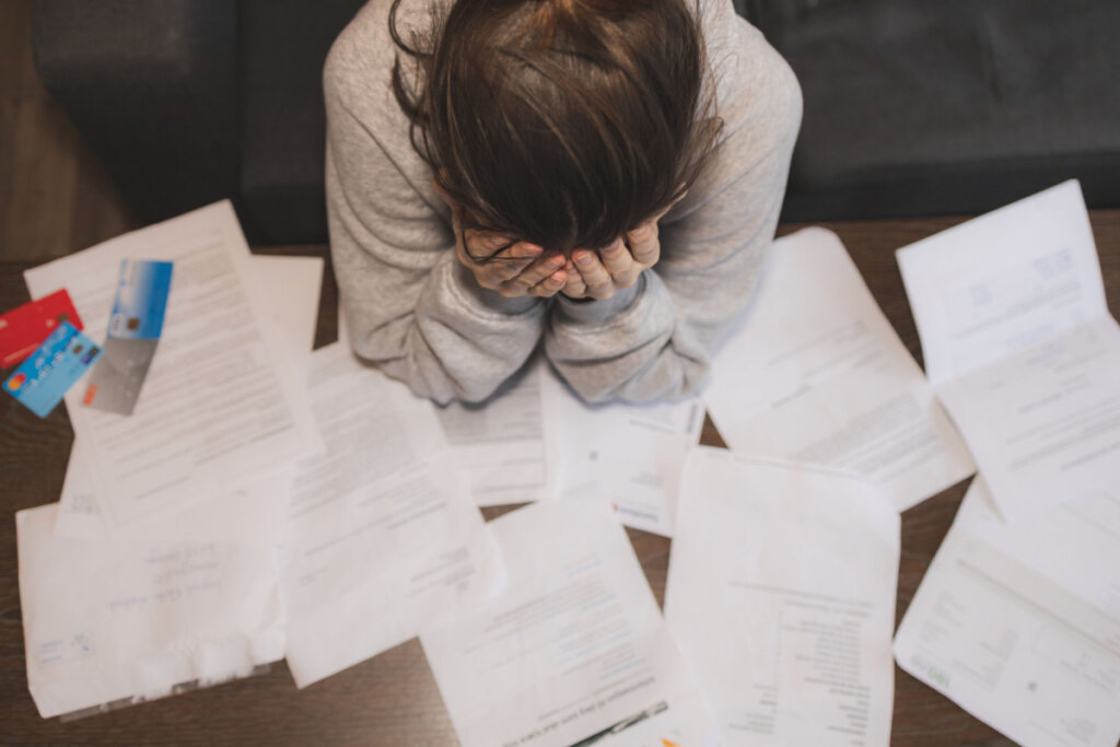 Teenager with anxiety