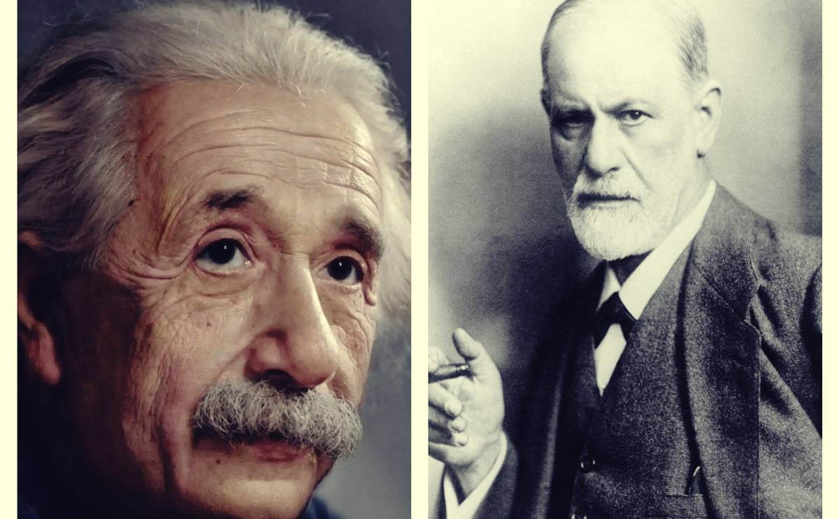 La curiosa amistad entre Albert Einstein y Sigmund Freud