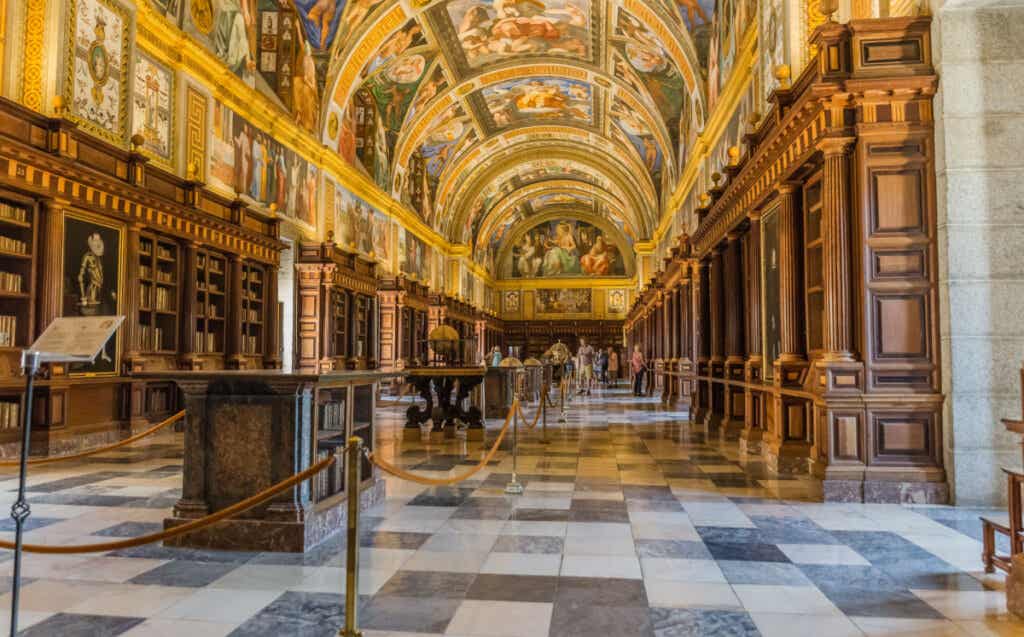 Bibliothek El Escorial- eine der schönsten Bibliotheken der Welt