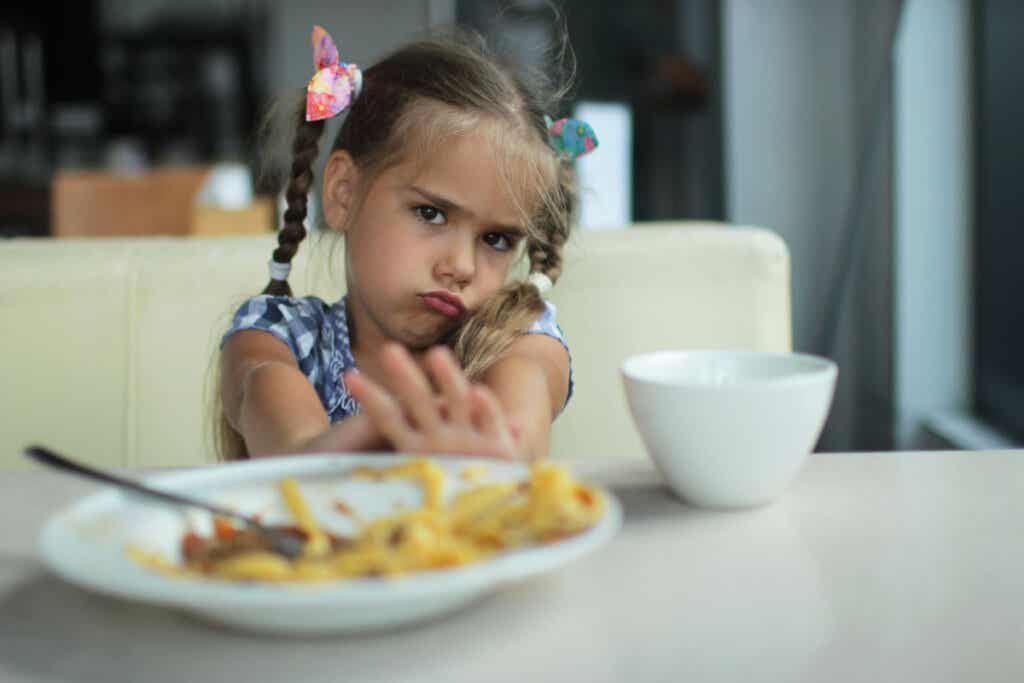 Ruoan aistinvarainen havainnointi voi saada lapsen torjumaan suurimman osan ruokia.
