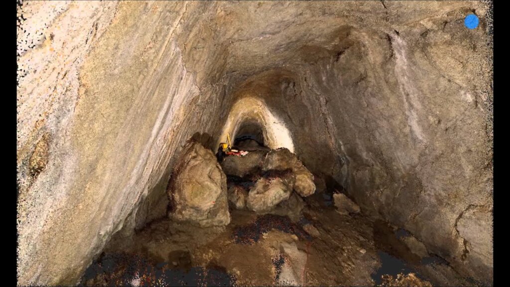 grotte où était Neve
