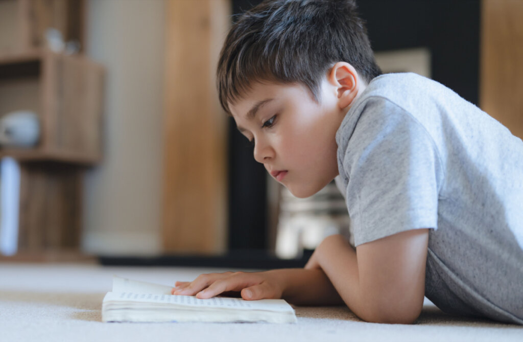 child reading