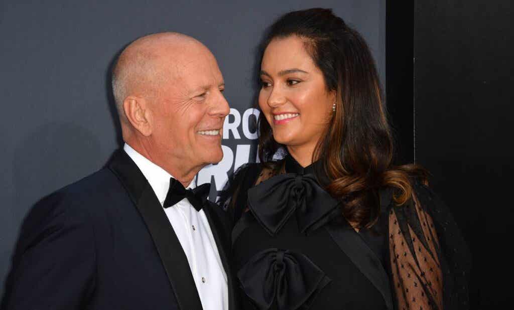 Bruce Willis and his wife
