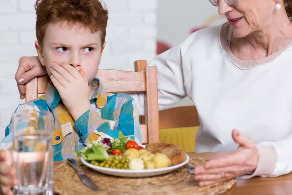 Barn med spiseproblemer