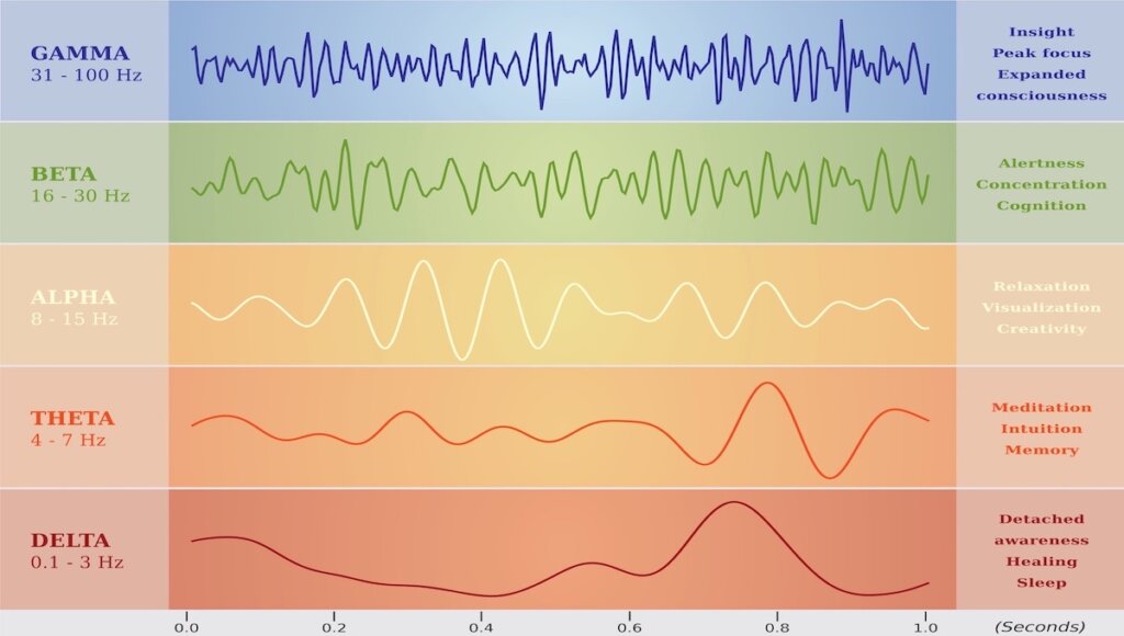 Brainwaves alpha theta training