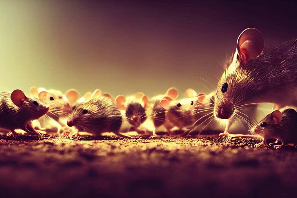 ratones del experimento Universo 25