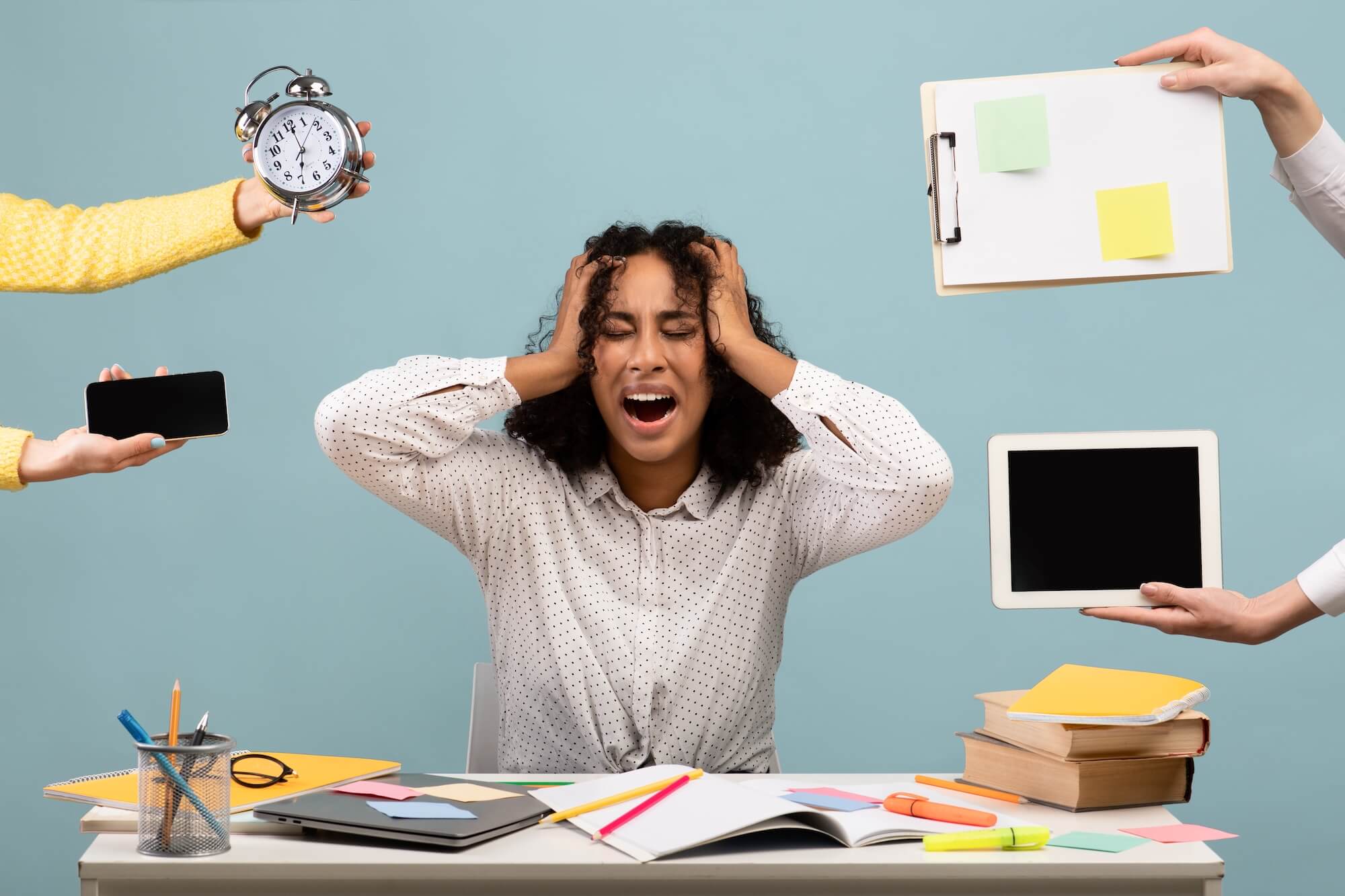 Cómo evitar la ansiedad y el estrés al estudiar