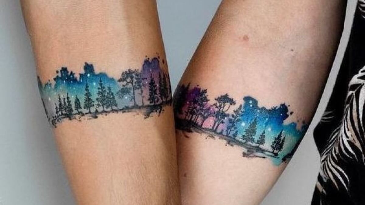 Tatuajes de amor para parejas: cintas