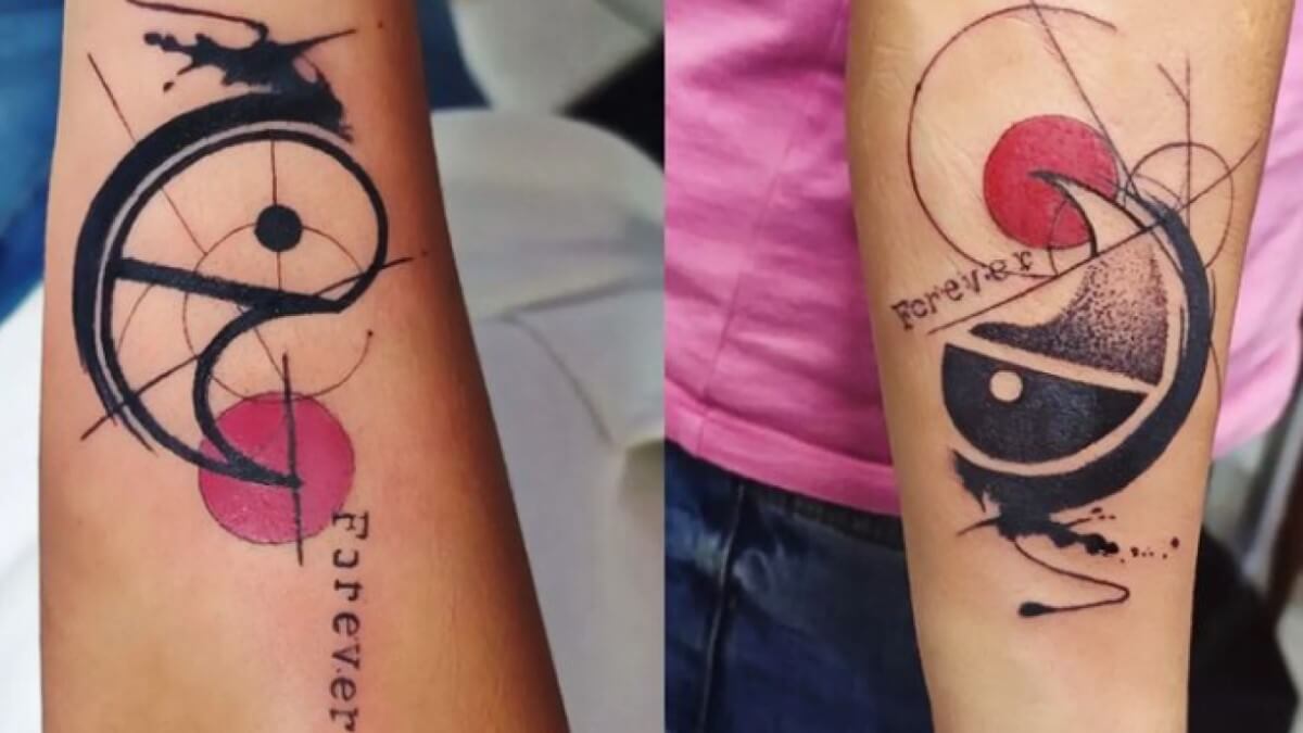 Tatuaje yin y yang