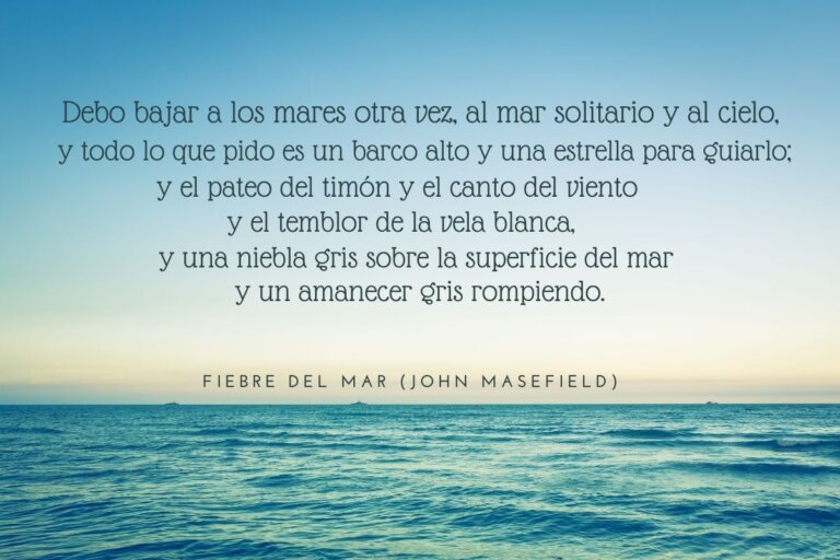 22 poemas sobre el mar de grandes autores