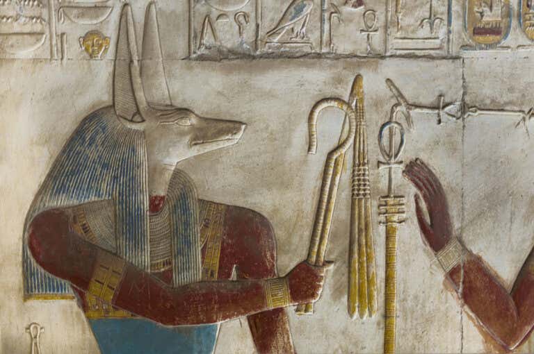 Anubis, einer der wichtigsten ägyptischen Götter