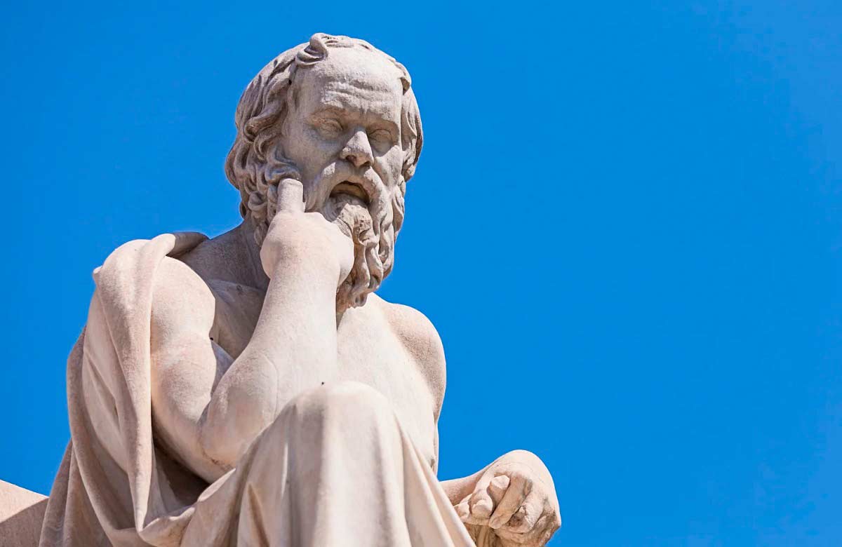 De invloedrijkste Griekse filosofen uit de geschiedenis zoals Socrates