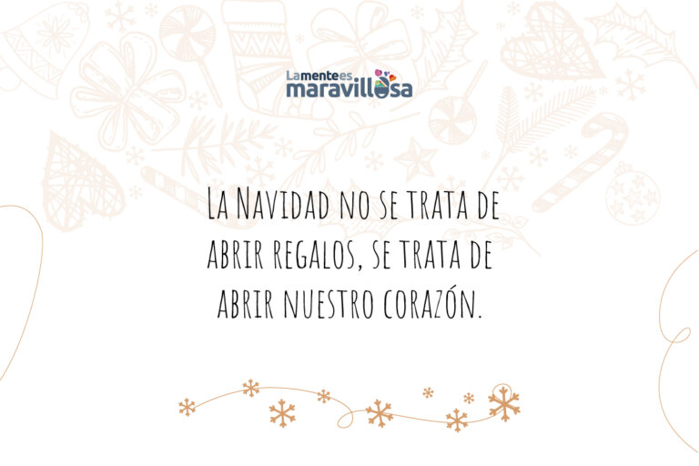 Mensaje de Navidad en fondo de estrellas