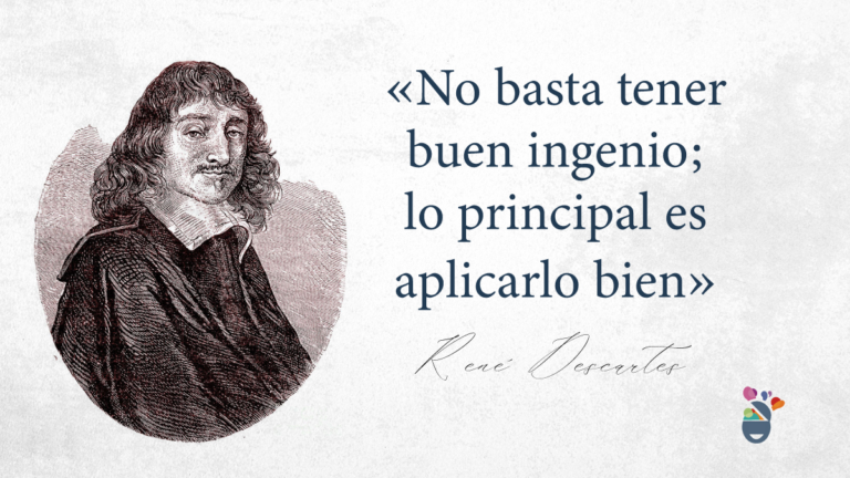 Pensamiento de René Descartes sobre el ingenio