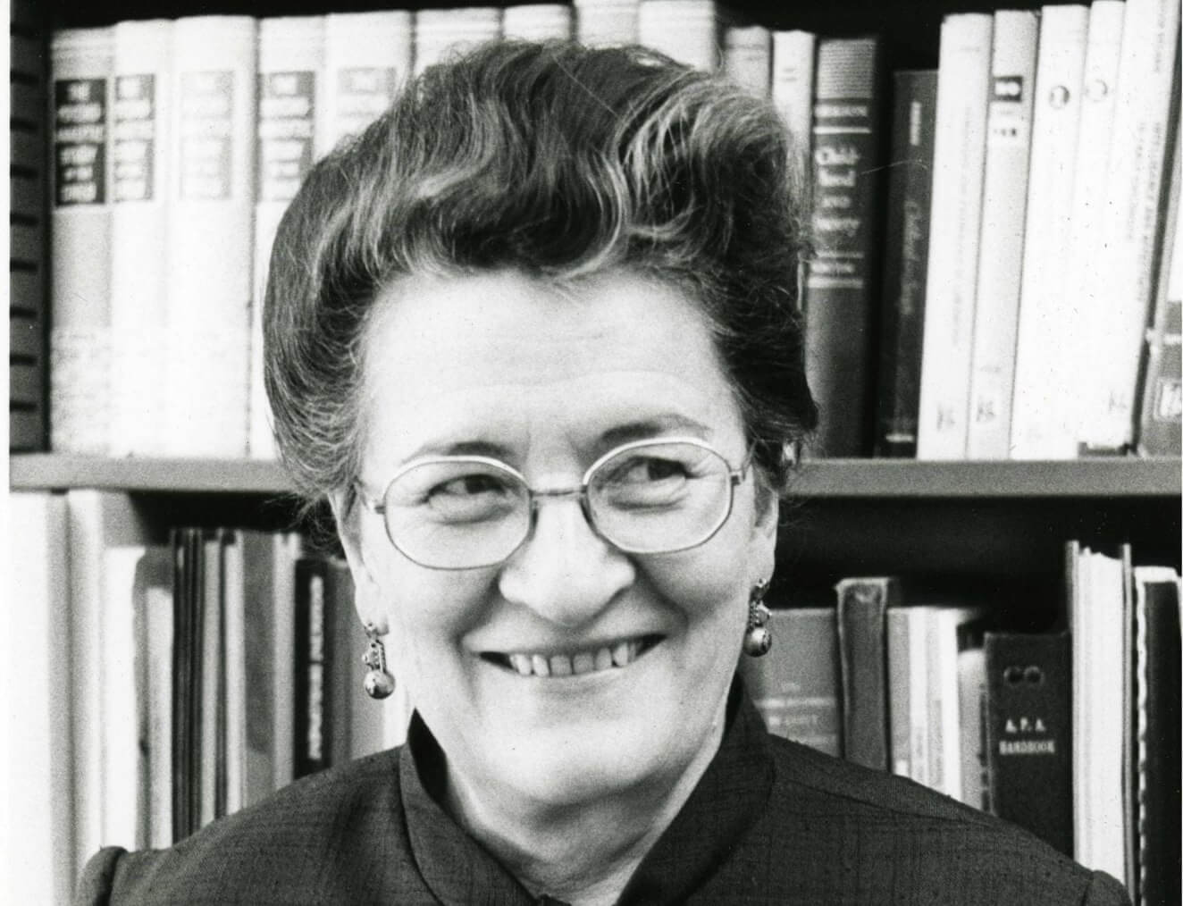 Mary Ainsworth, een van de invloedrijke vrouwelijke psychologen