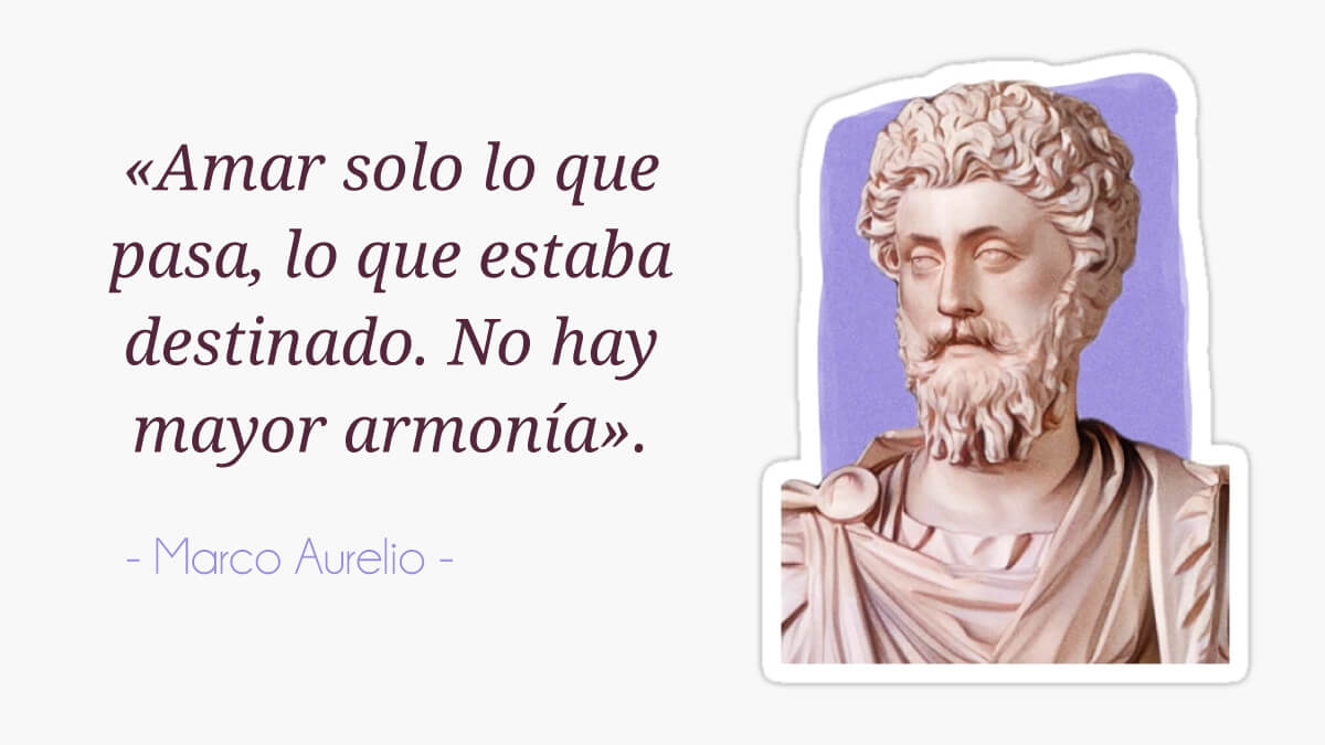 Cita del emperador romano sobre el amor