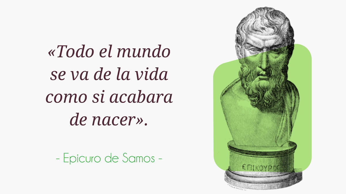 Lo que dijo Epicuro sobre la muerte
