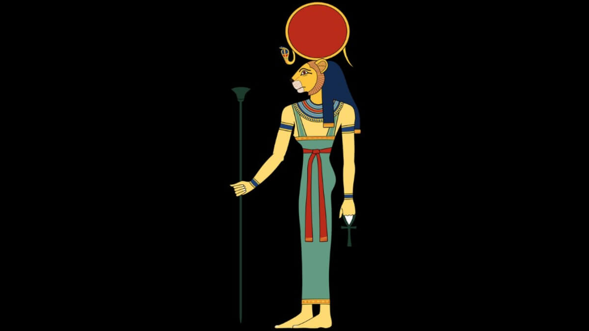 Egyptische godin Pakhet