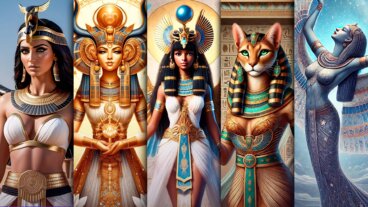 Las 22 diosas egipcias más importantes y sus características