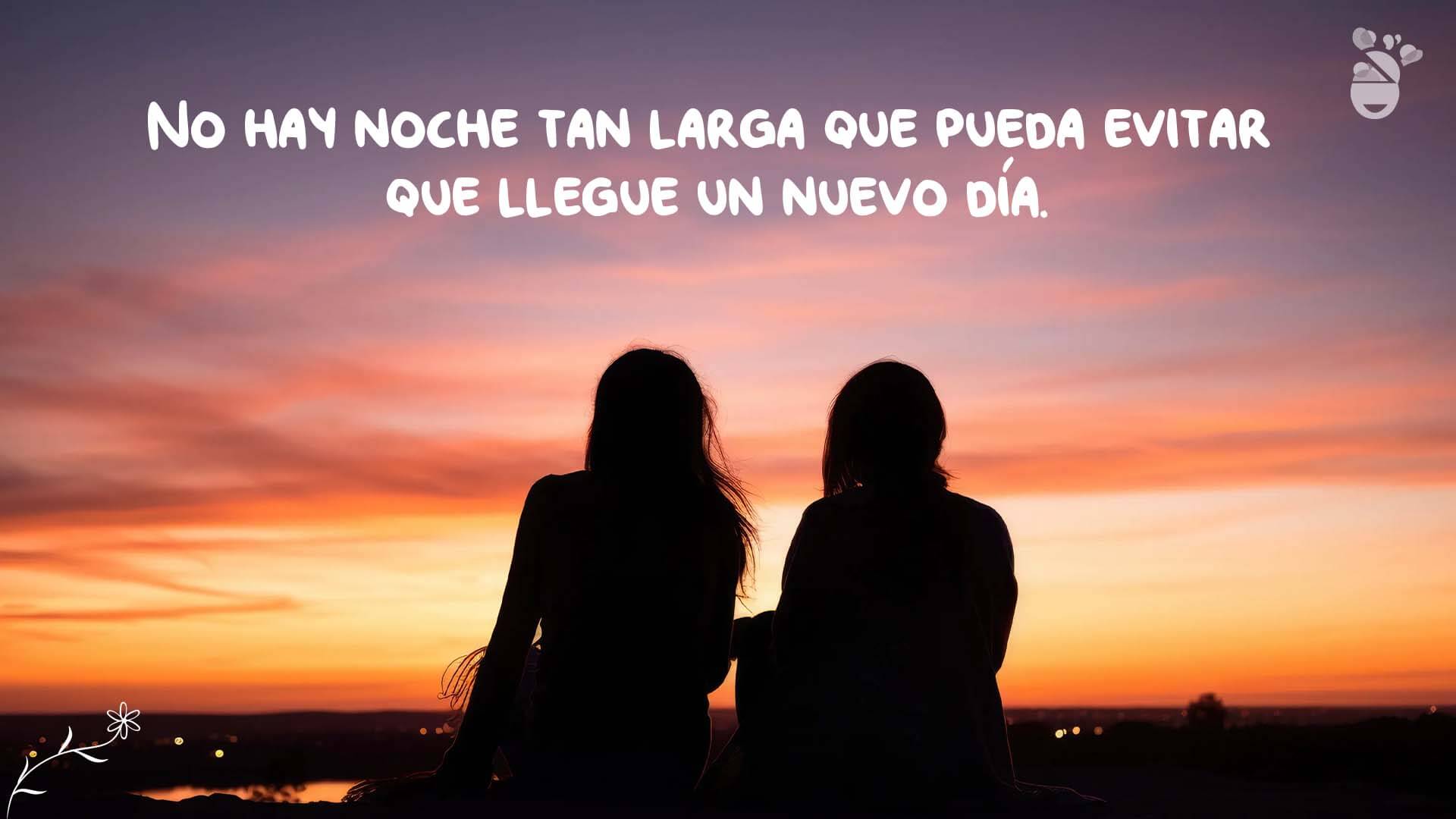 Palabras de aliento para una amiga