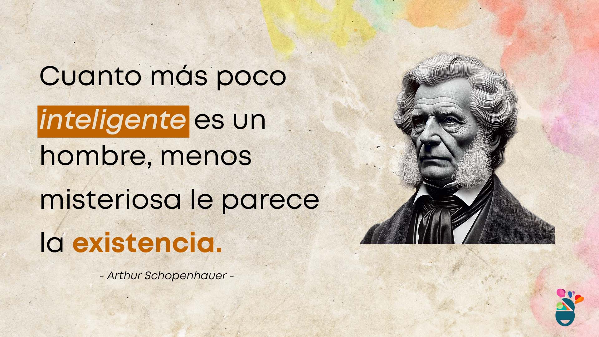 Una de las frases de Schopenhauer sobre la inteligencia