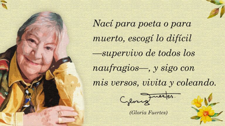 Los mejores poemas de Gloria Fuertes que reflejan su esencia