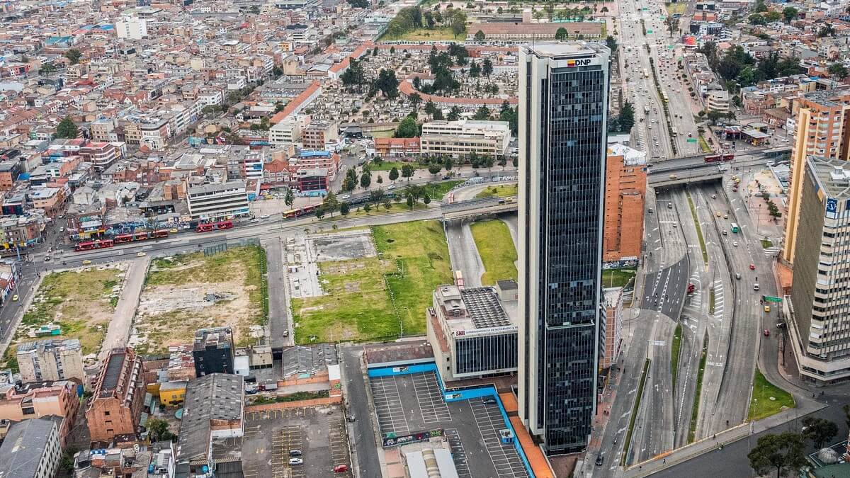 Fotografie van Bogotá, een van de must-see steden in Colombia om uit te rusten en weer in contact met jezelf te komen