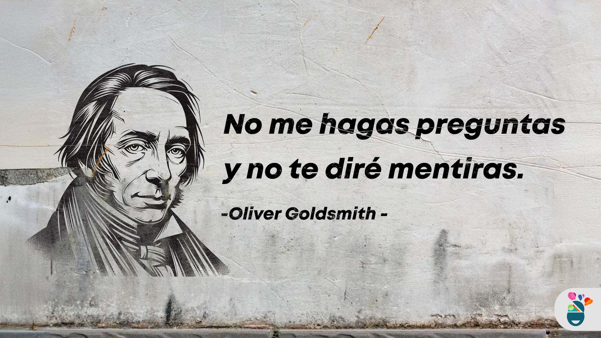 Uno de los comentarios sarcásticos de Oliver Goldsmith sobre las mentiras