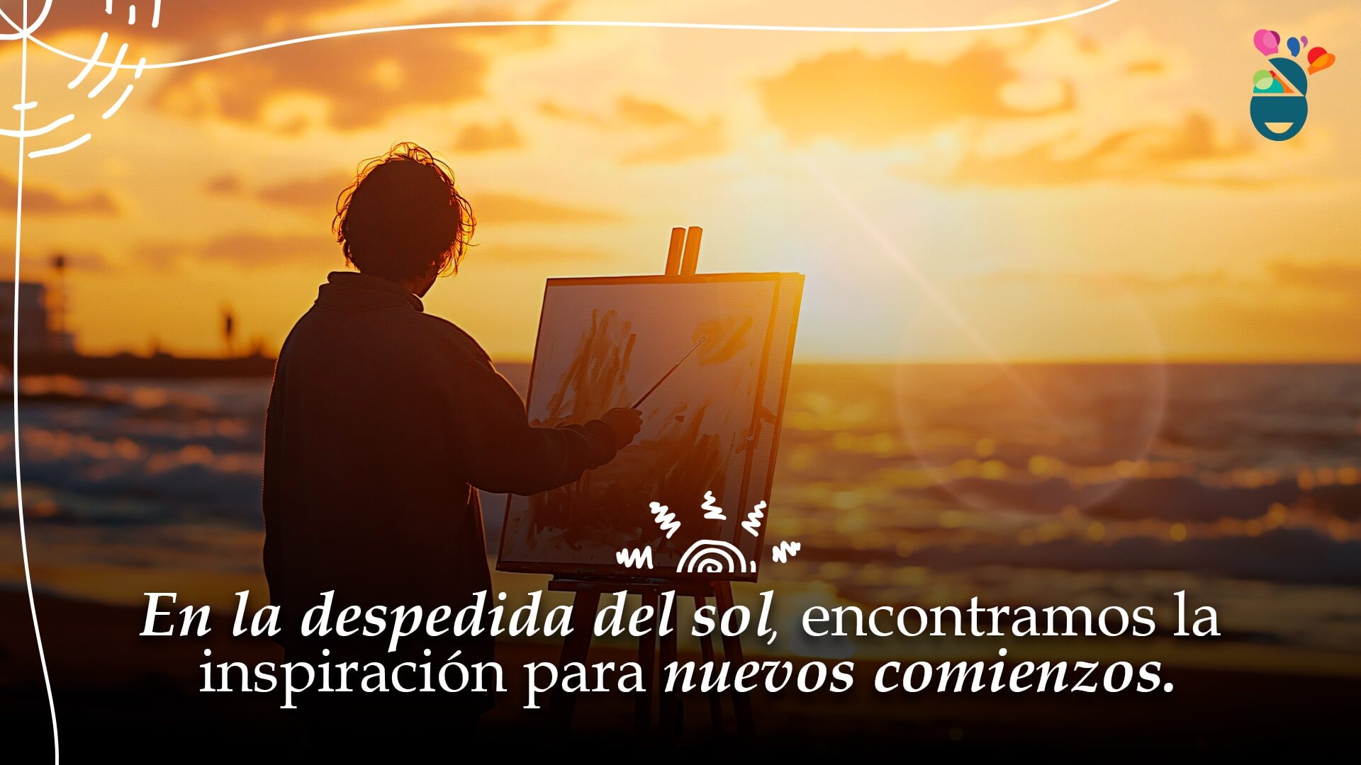 Frase sobre el atardecer y la vida
