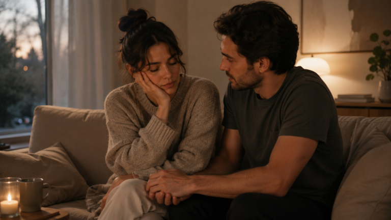 Cómo decir “estoy agotado/a” sin que tu pareja lo sienta como rechazo