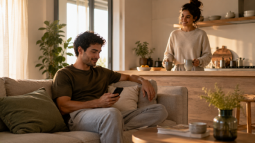 Hablarlo todo por chat con tu pareja: cuándo une y cuándo distancia